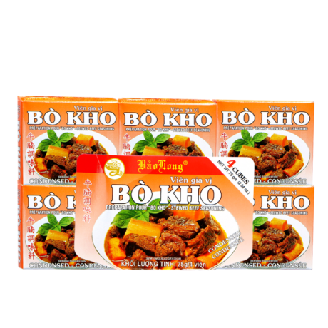 Condimento per Bò Kho 12x75g- Stewed Beef Seasoning - Gia vị Bò Kho