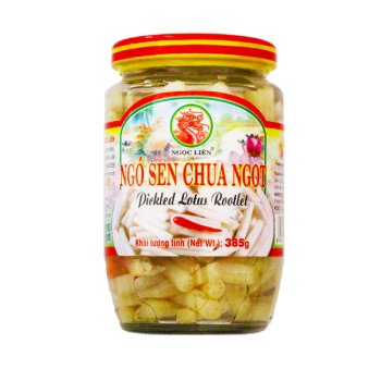 Loto giovane in salamoia 385 g - Pickled Young Lotus Rootlet - Ngó sen chua ngọt 385 g