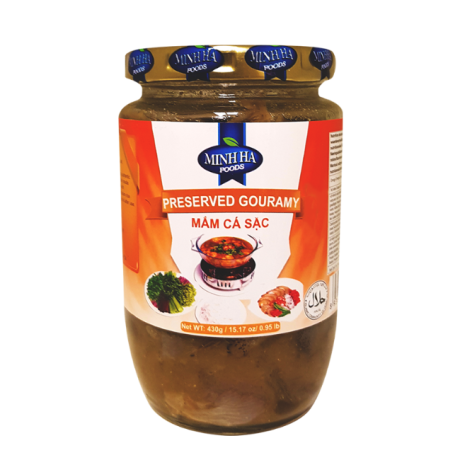 Preparato di Pesce Gouramy fermentato 430 g - Preserved Gouramy - Mắm cá sặc 430 g