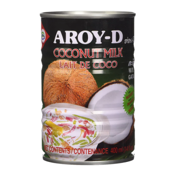 AROY-D Latte di Cocco per dessert - Coconut milk for dessert - Nước cốt dừa cho món tráng miệng 400 ml