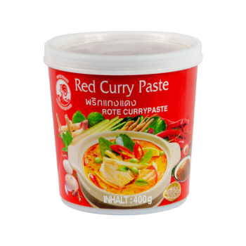 Curry rosso in pasta 400 g - Red Curry Paste - Tương cà ri đỏ 400 g