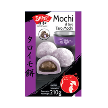 Biyori Mochi al Taro - Mochi Taro Flavour - Mochi Khoai Môn 210 g.