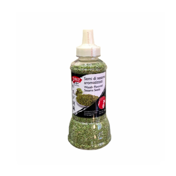 Biyori Sesamo Tostato Gusto Wasabi 100 g - Toasted Sesame Wasabi Flavour - Mè nướng hương vị Wasabi 100 g.