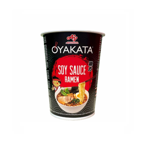 Oyakata Ramen istantaneo alla Salsa di Soia 63 g - Cup noodles Soy sauce Ramen -  Ramen ăn liền với hương vị nước tương