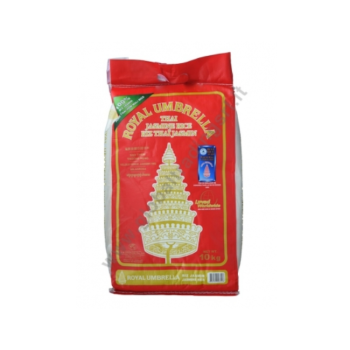 Royal Umbrella - Riso Thai Naturalmente Profumato Jasmine 10 Kg - Thai Jasmine Rice - Gạo Thơm Thái Lan 10 Kg