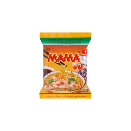 Mama - Noodles istantanei gusto Pork - Instant Noodles Pork Flavour- Mì Ăn Liền Vị Heo 60 gr