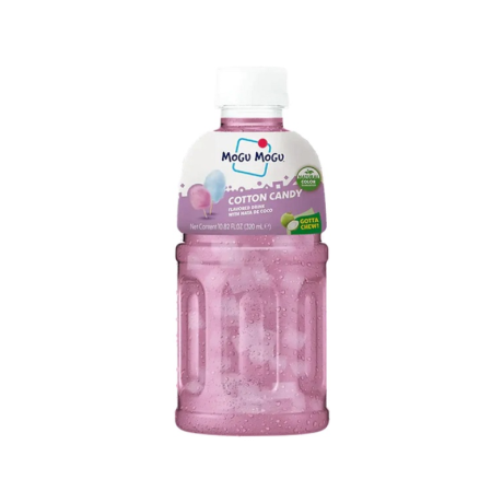 Mogu Mogu Zucchero filato 320 ml - Candy Cotton Juice - Nước Kẹo bông gòn Mogu Mogu 320 ml