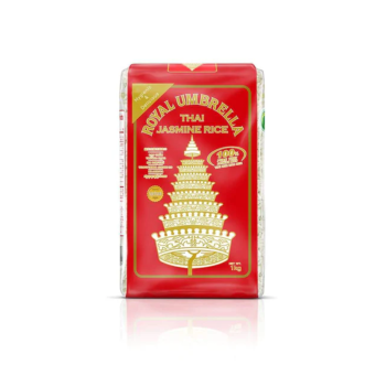 Royal Umbrella - Riso Thai Naturalmente Profumato Jasmine 1 Kg - Thai Jasmine Rice - Gạo Thơm Thái Lan 1 Kg