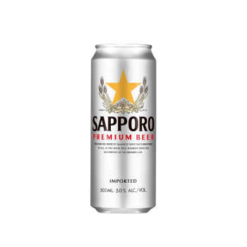 Sapporo Birra Giapponese 50 cl Alc. 4.7% - Sapporo Beer - Bia Nhật Sapporo 50 cl