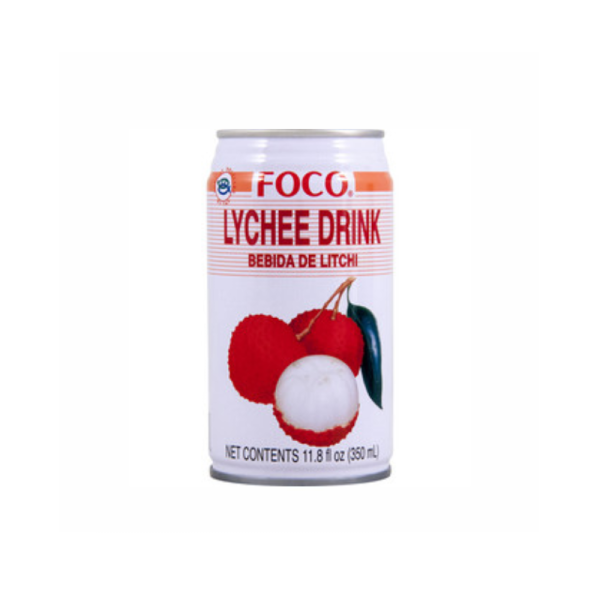 Bevanda al Lychee - Foco Lychee Juice - Nước vải ép 350 ml