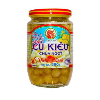 Porri piccoli in salamoia -Pickled Leek- Củ kiệu - 390 g.